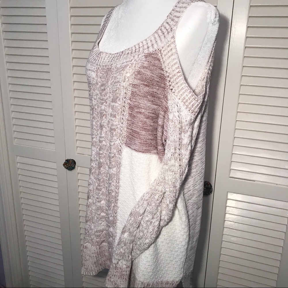 Cold Shoulder Sweater